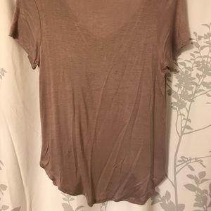 Brown tee